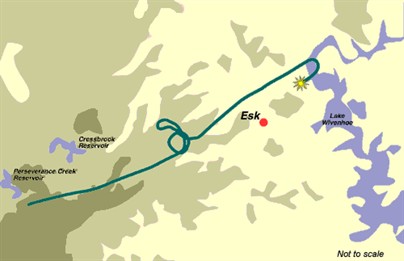 Esk map identifies accident site